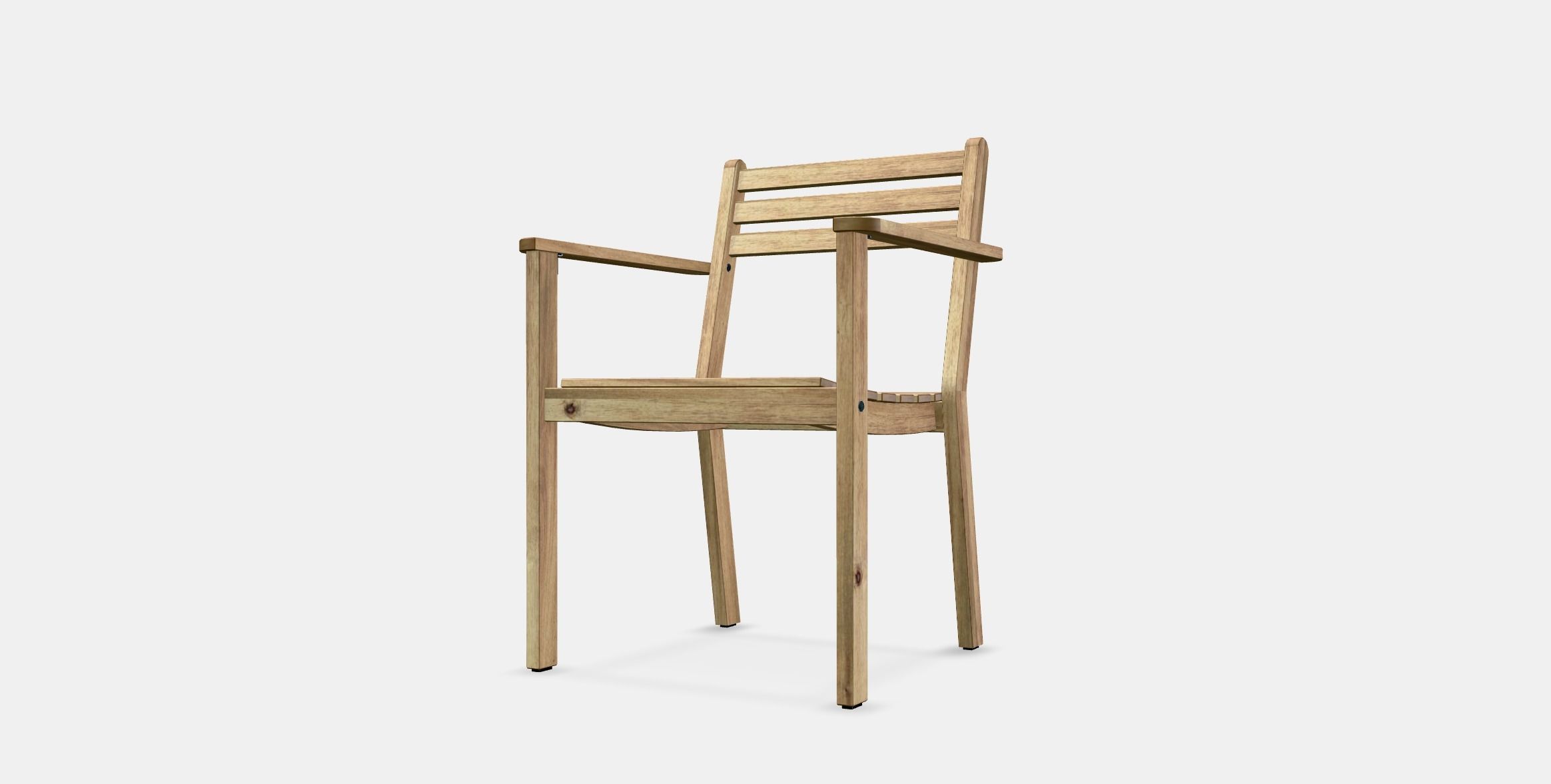 ASKHOLMEN armchairoutside Low-poly 3D model_12