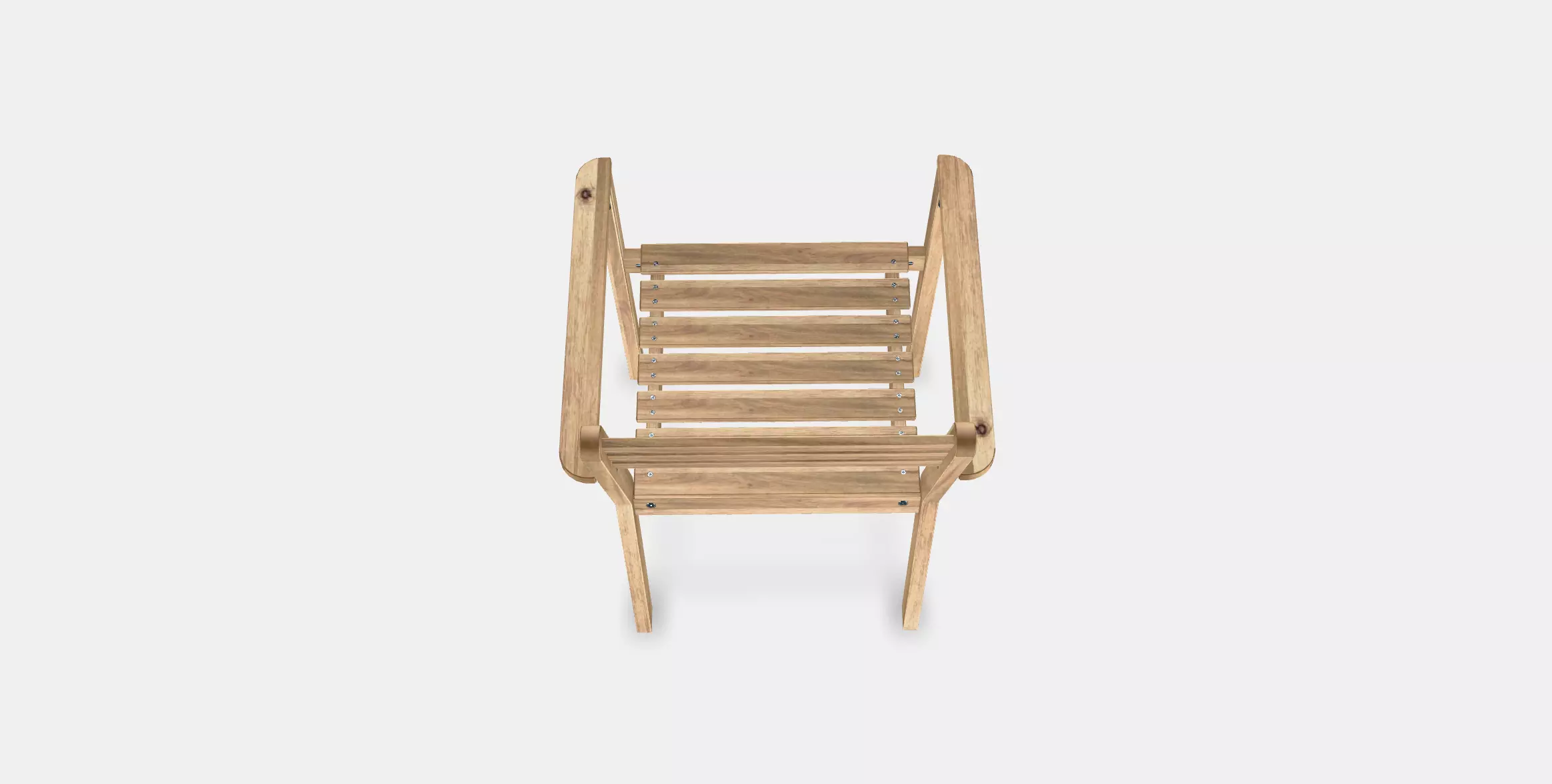 ASKHOLMEN armchairoutside Low-poly 3D model_0