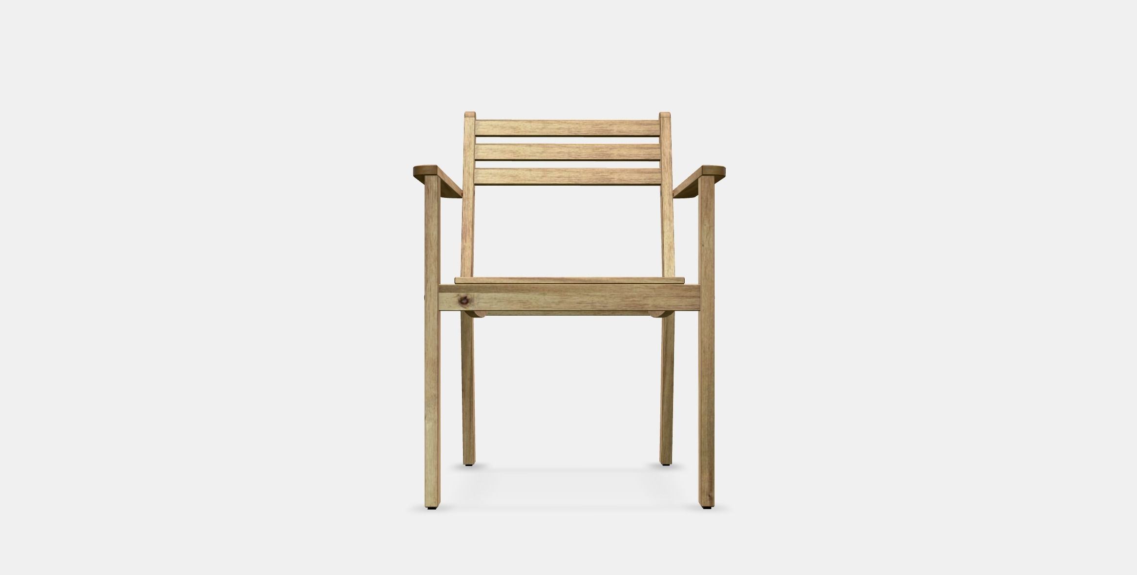 ASKHOLMEN armchairoutside Low-poly 3D model_9