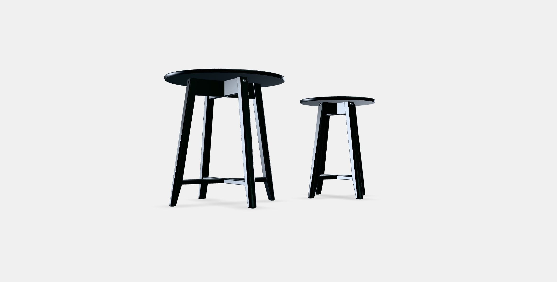 KRAGSTA nesting tables 2 pcs 3D model_5