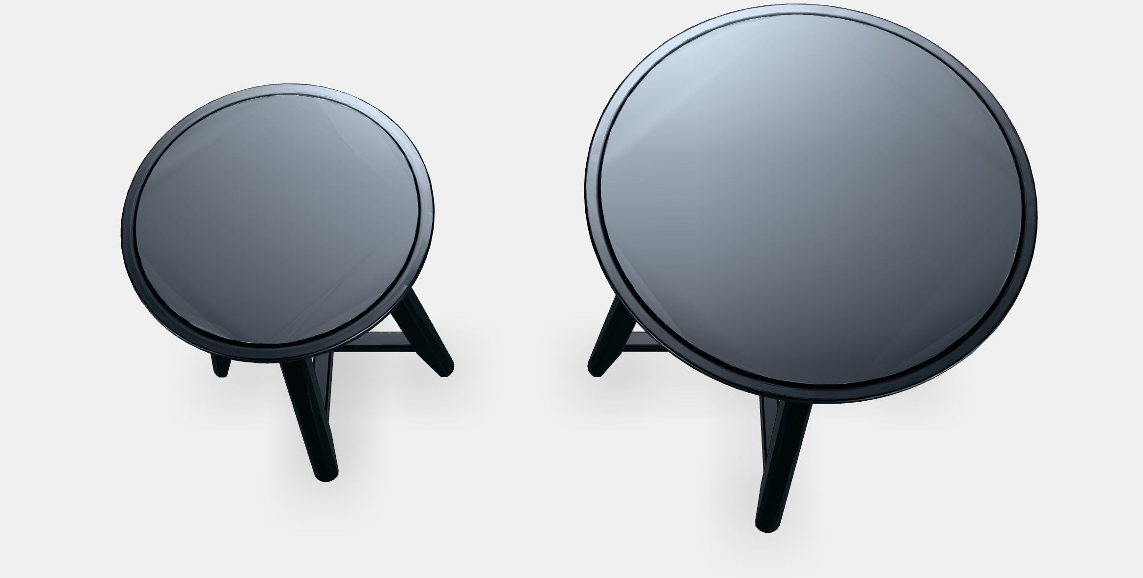 KRAGSTA nesting tables 2 pcs 3D model_3