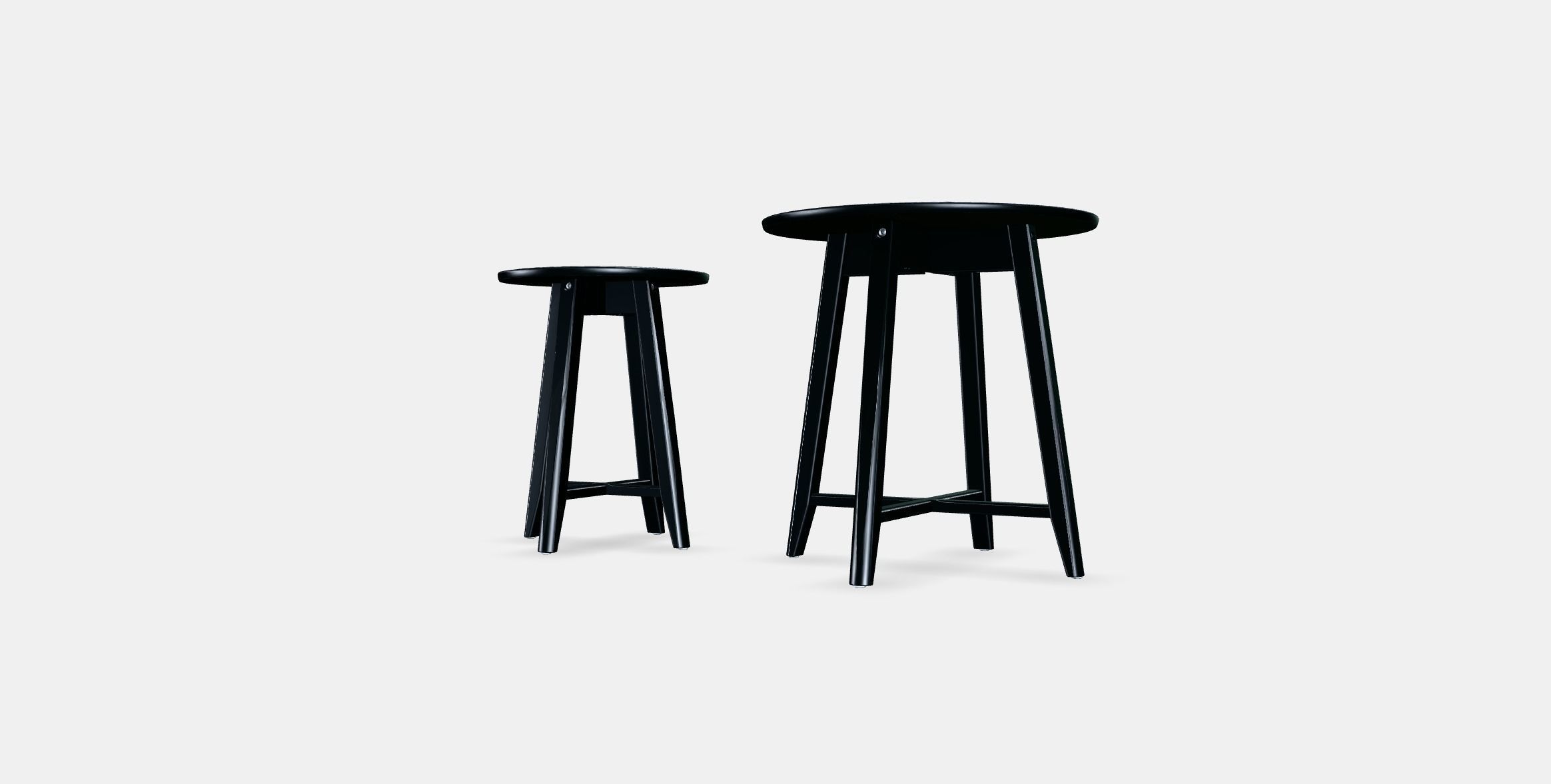 KRAGSTA nesting tables 2 pcs 3D model_4