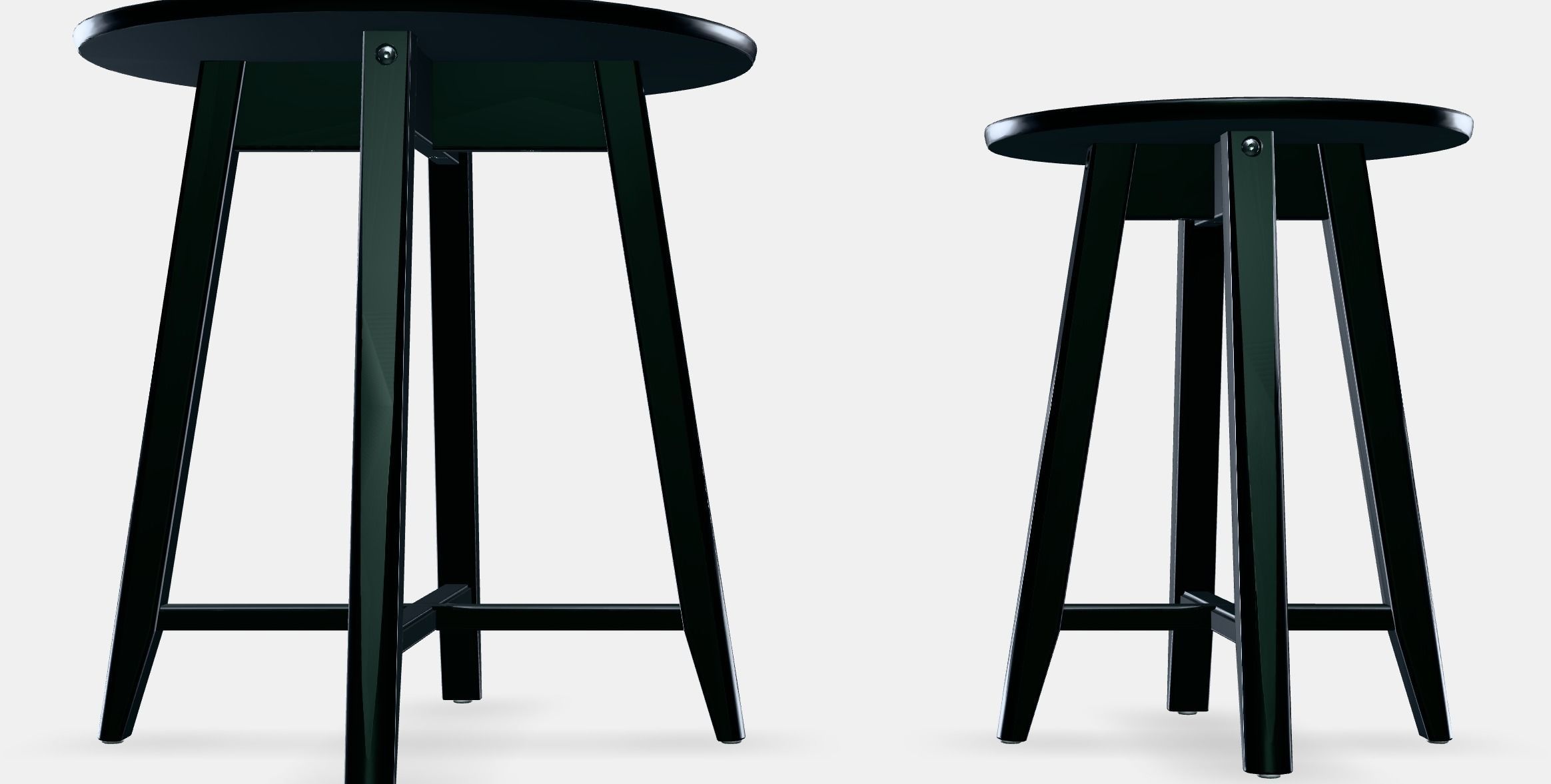 KRAGSTA nesting tables 2 pcs 3D model_11