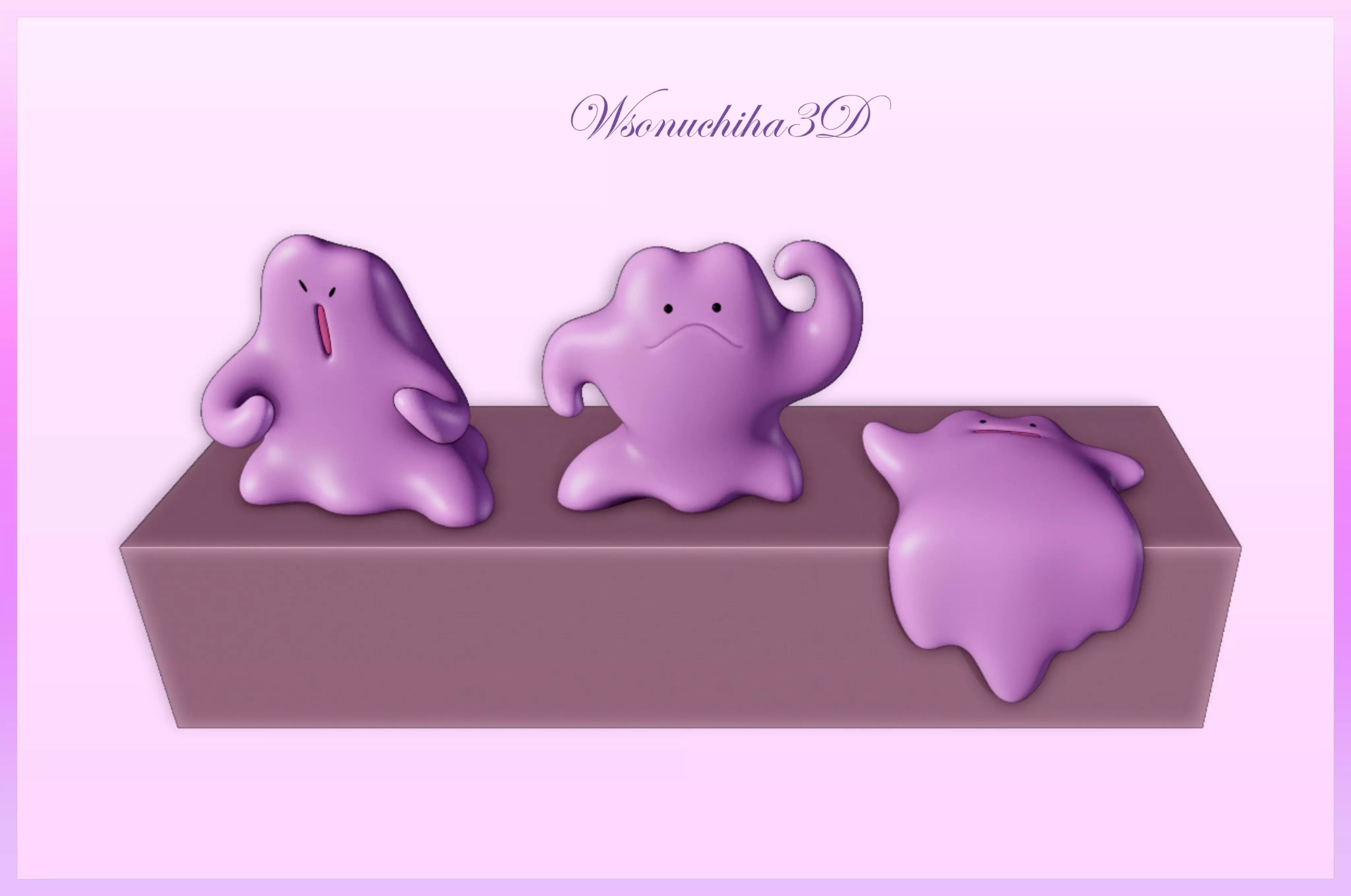 Ditto - Pokemon 3D print model