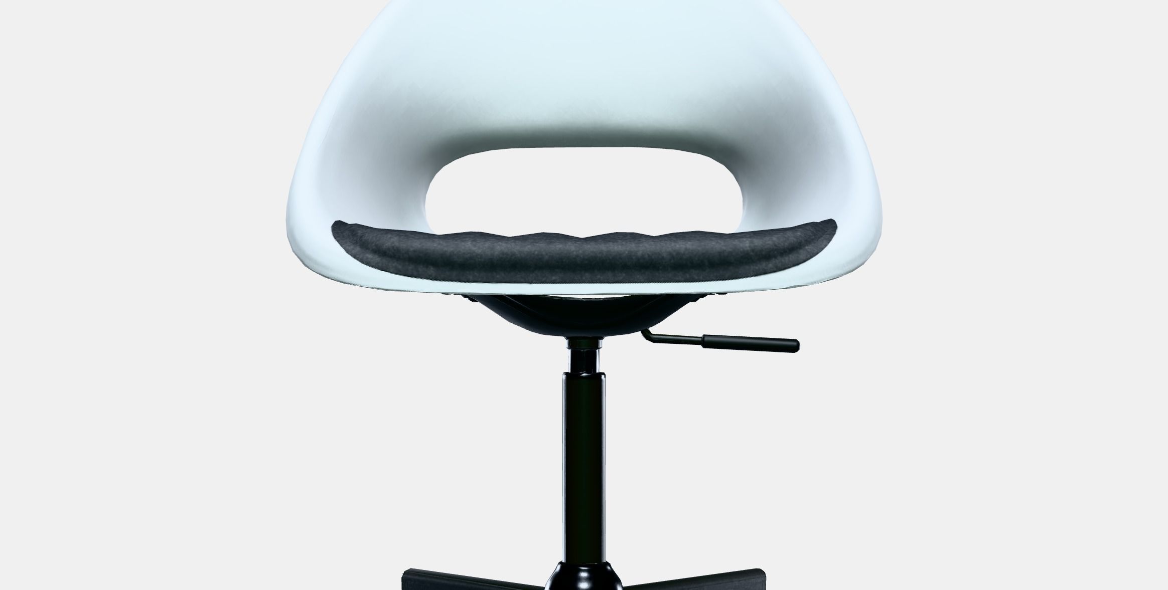 LOBERGET  MALSKAR Swivel chair  cushion Low-poly 3D model_11