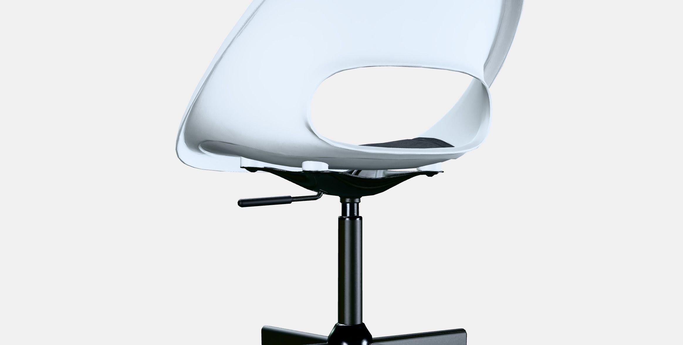 LOBERGET  MALSKAR Swivel chair  cushion Low-poly 3D model_3