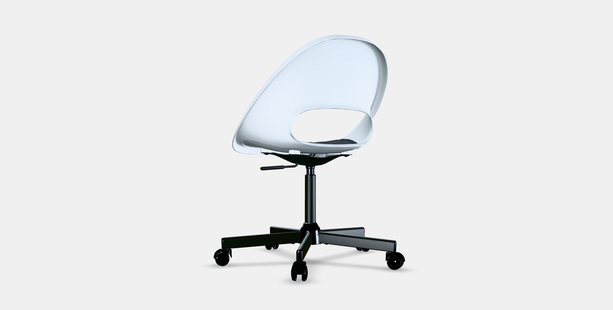 LOBERGET  MALSKAR Swivel chair  cushion Low-poly 3D model_16