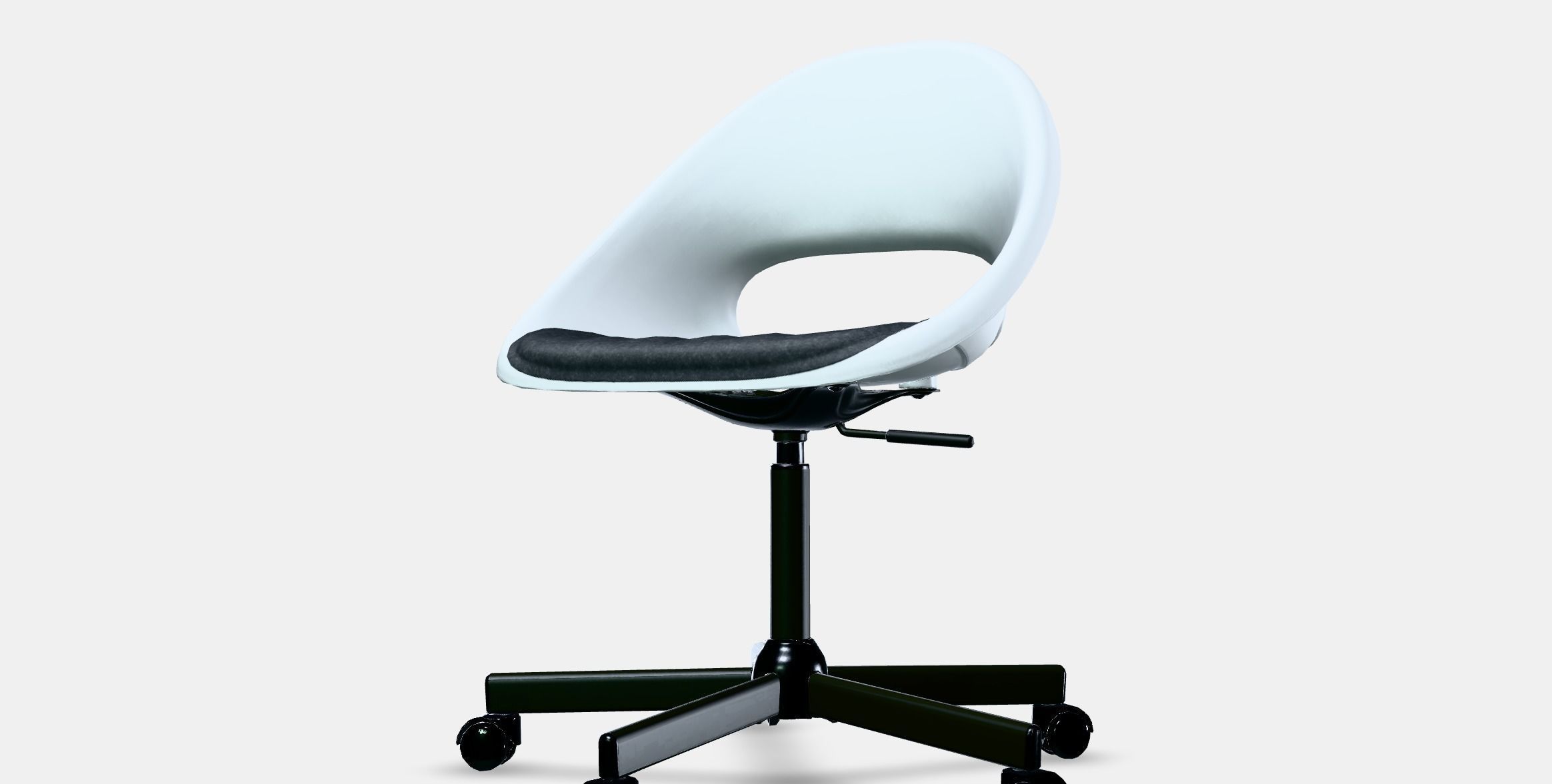 LOBERGET  MALSKAR Swivel chair  cushion Low-poly 3D model_13