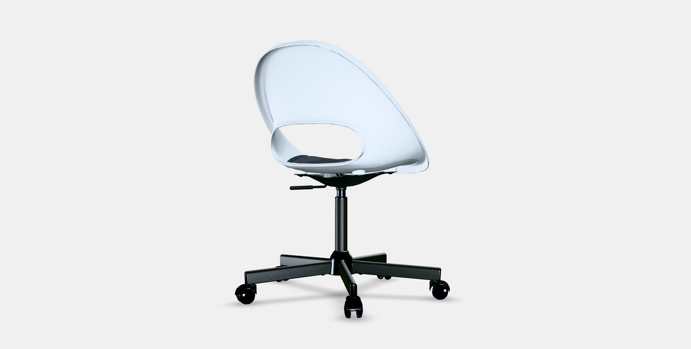 LOBERGET  MALSKAR Swivel chair  cushion Low-poly 3D model_5