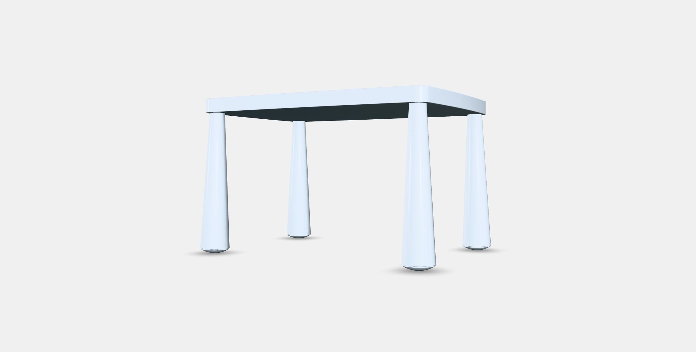 MAMMUT childrens table 1 Low-poly 3D model_2
