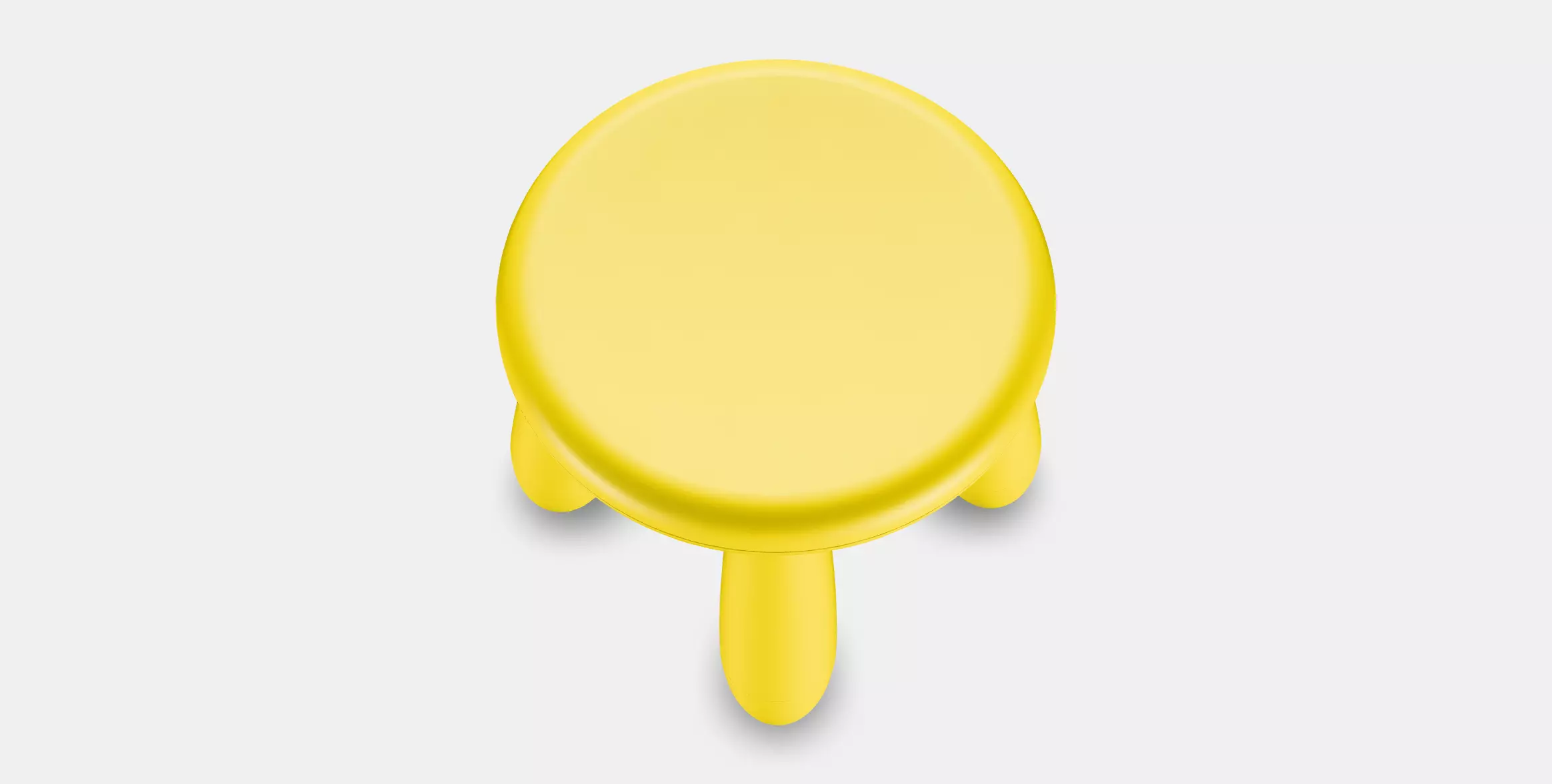 MAMMUT childrens stool Low-poly 3D model_0