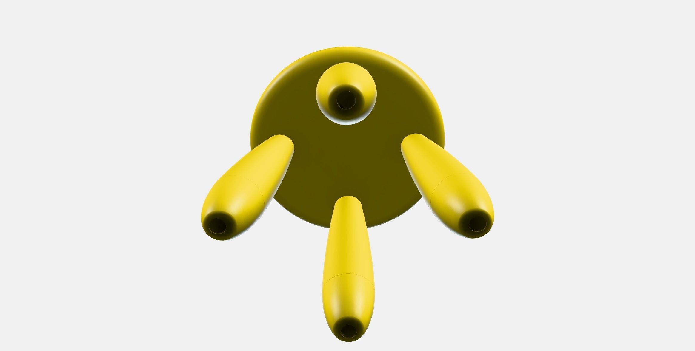 MAMMUT childrens stool Low-poly 3D model_11