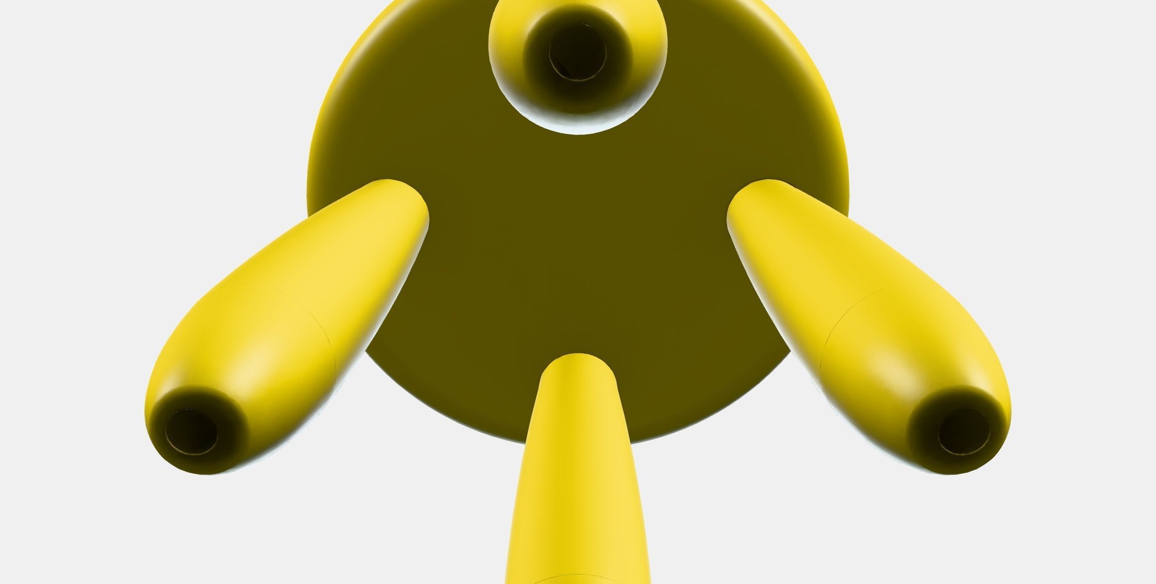 MAMMUT childrens stool Low-poly 3D model_7