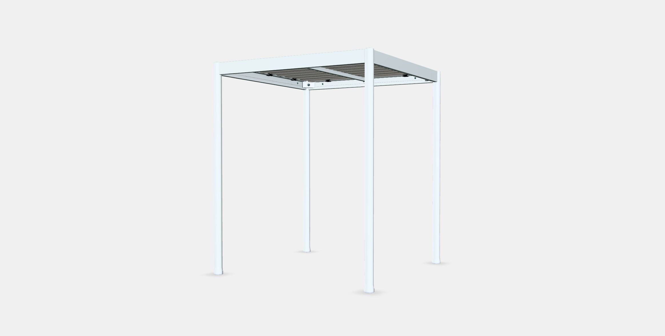 SEGERON bar table outside Low-poly 3D model_5