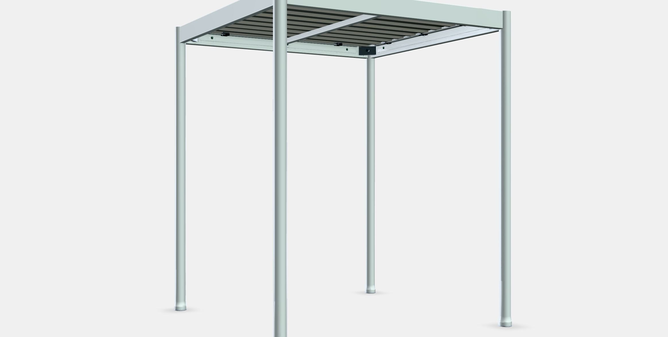 SEGERON bar table outside Low-poly 3D model_9