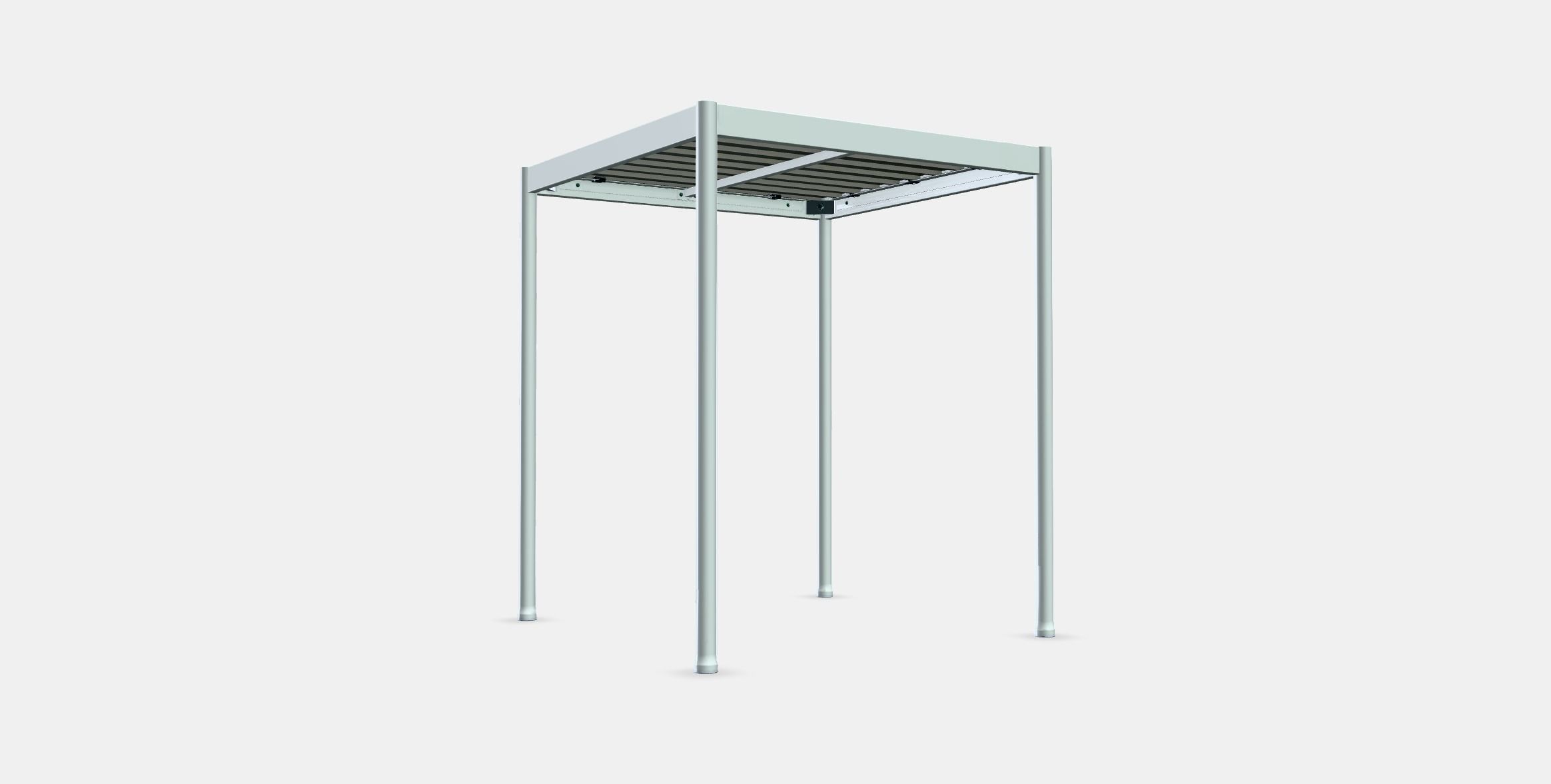 SEGERON bar table outside Low-poly 3D model_2