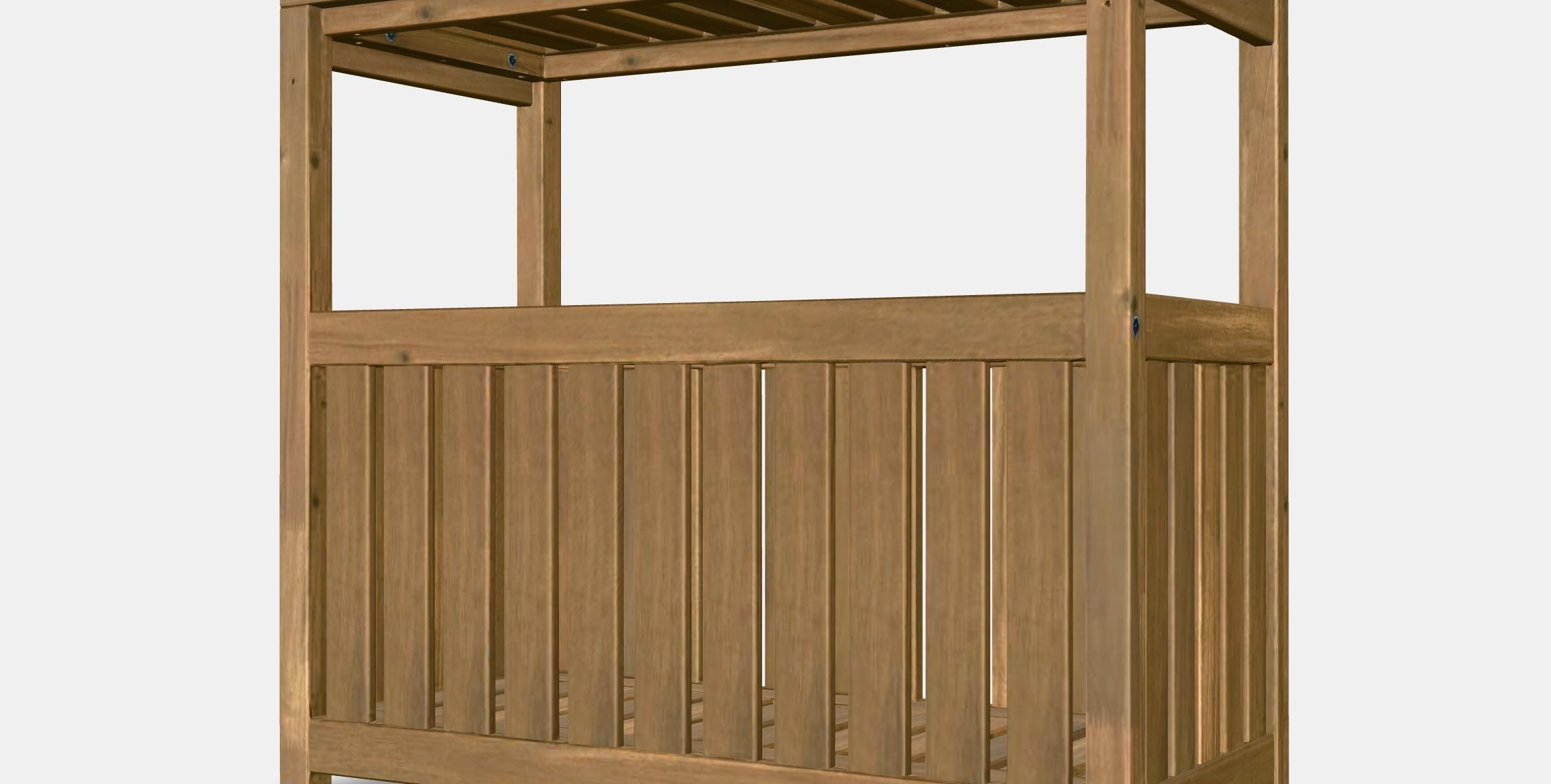 NAMMARO Shelving unit outdoor Low-poly 3D model_4