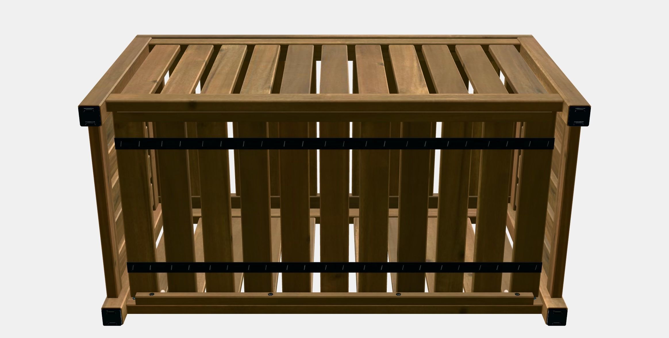 NAMMARO Storage box Low-poly 3D model_4