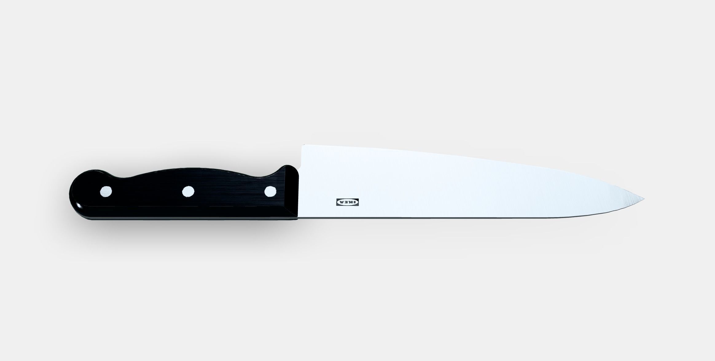 VARDAGEN Cooks knife Low-poly 3D model_4