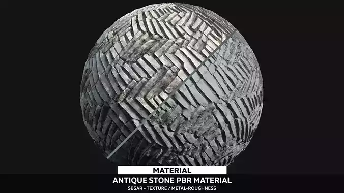 Antique Stone Material - PBR