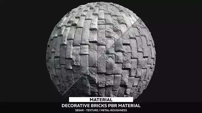 Decorative Bricks Material - PBR