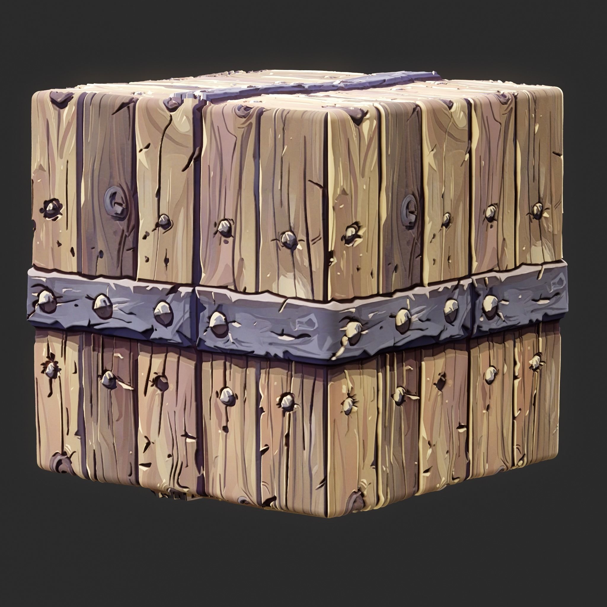 Stylized Wood Seamless Texture Texture_2