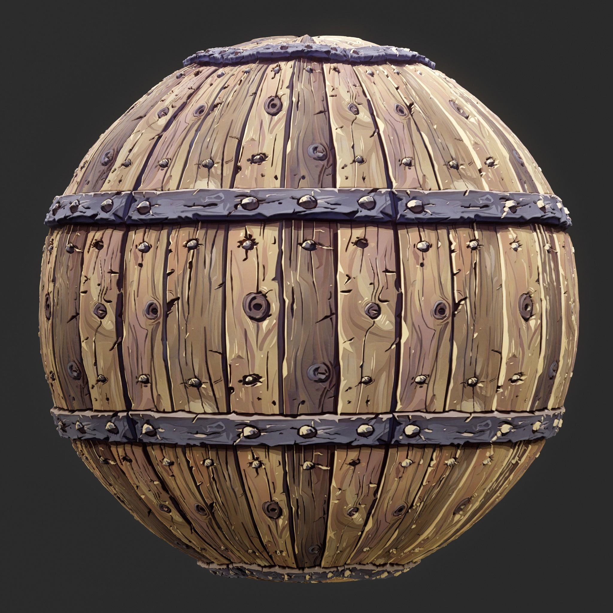 Stylized Wood Seamless Texture Texture_4