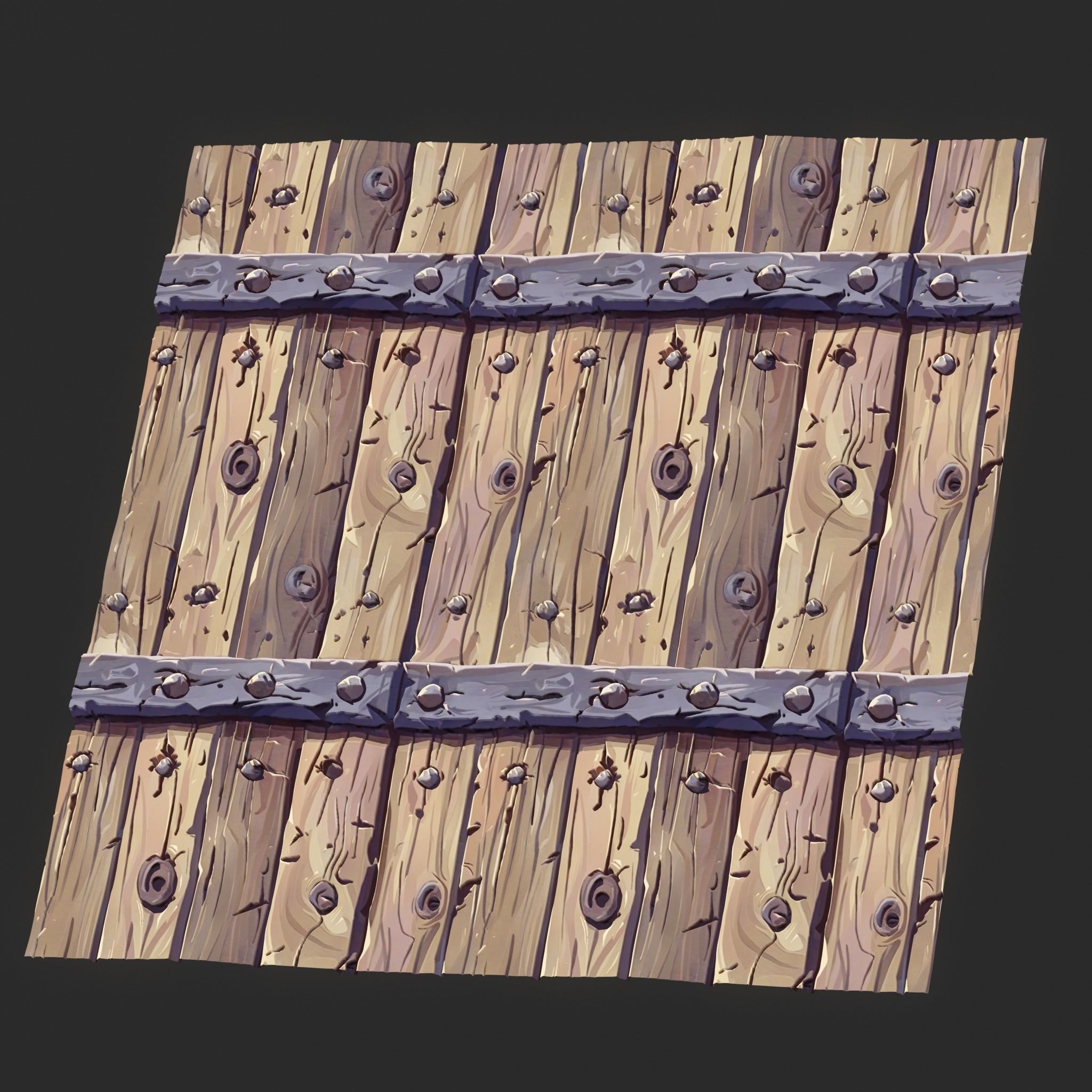 Stylized Wood Seamless Texture Texture_1