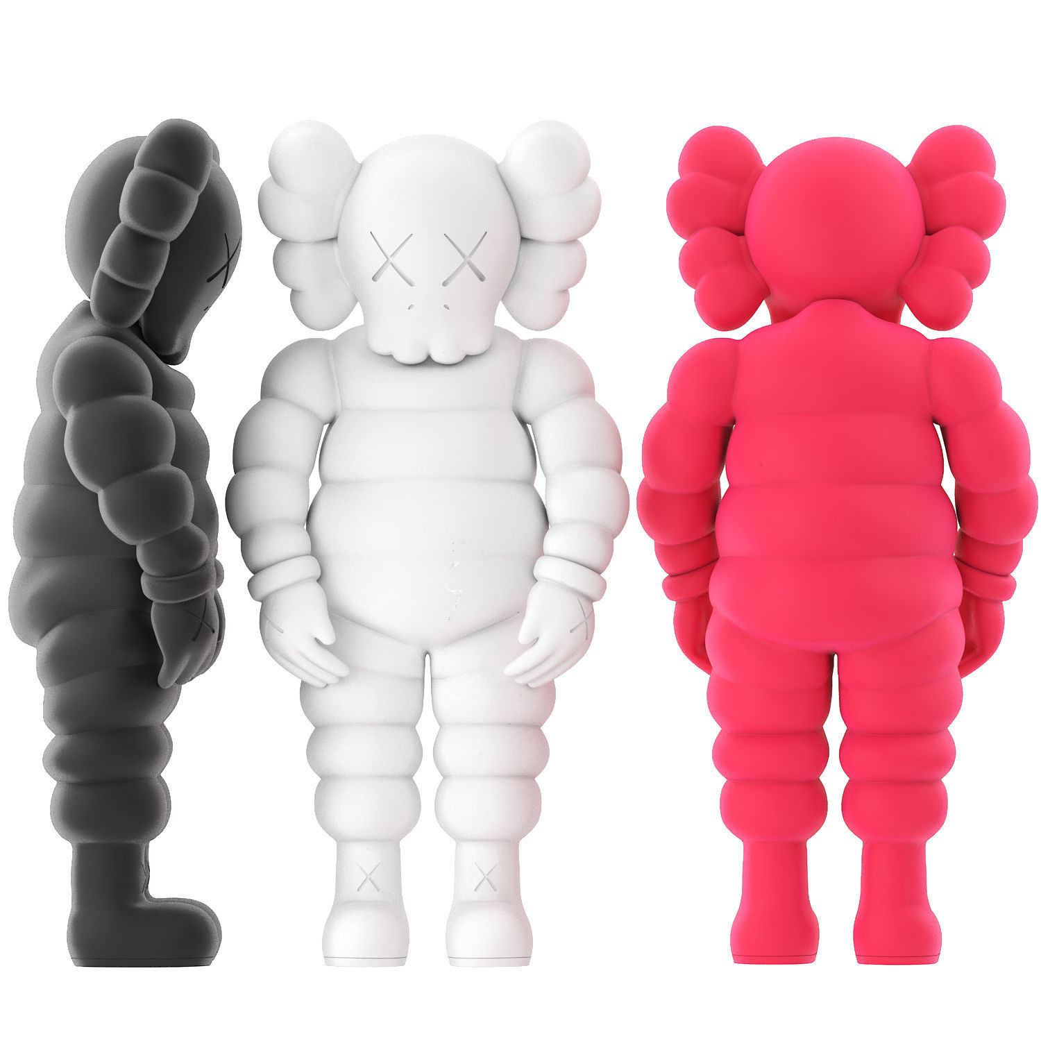 kaws chum collection 3D model_3