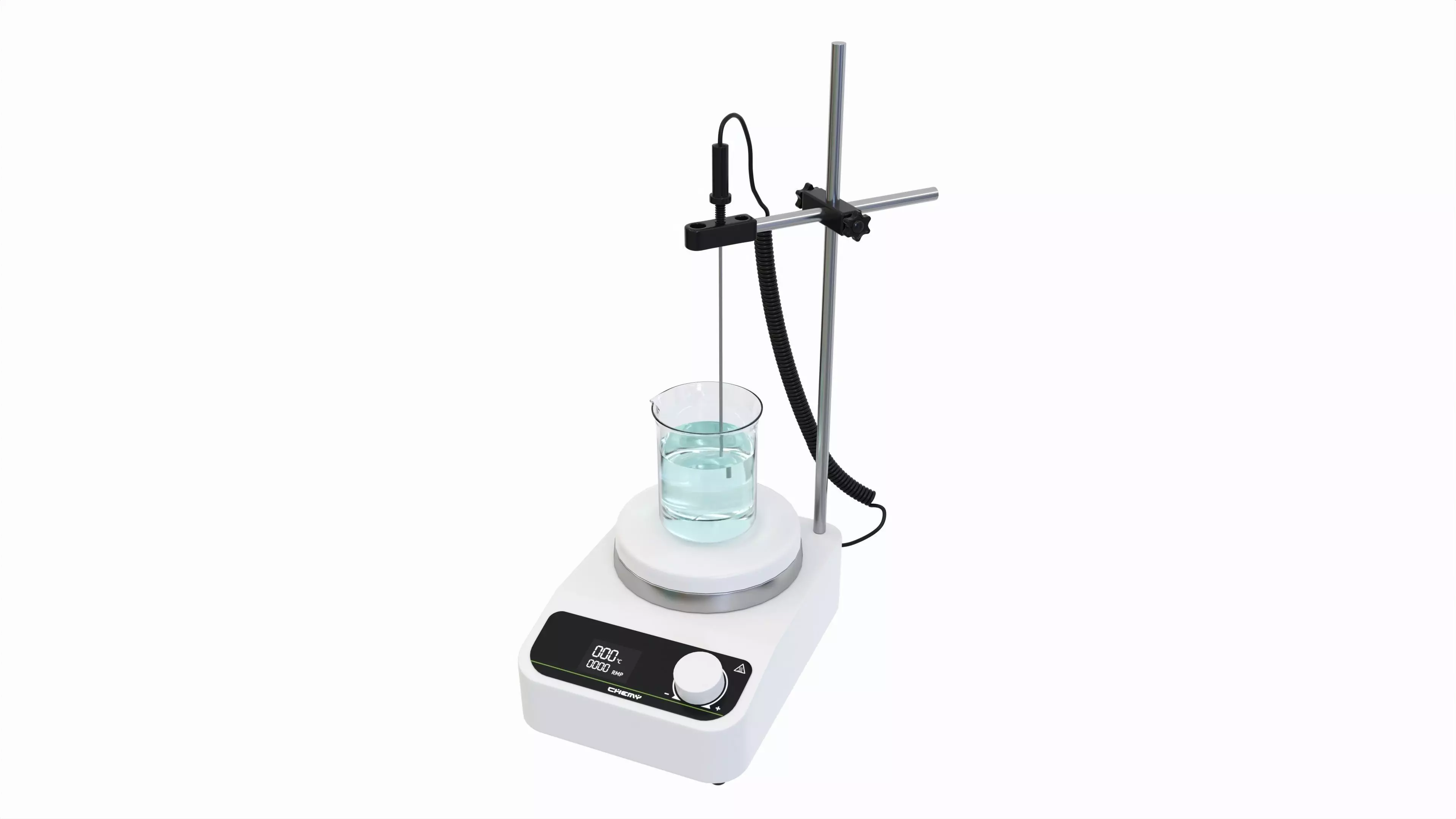 Digital Magnetic Stirrer Laboratory Device 3D model