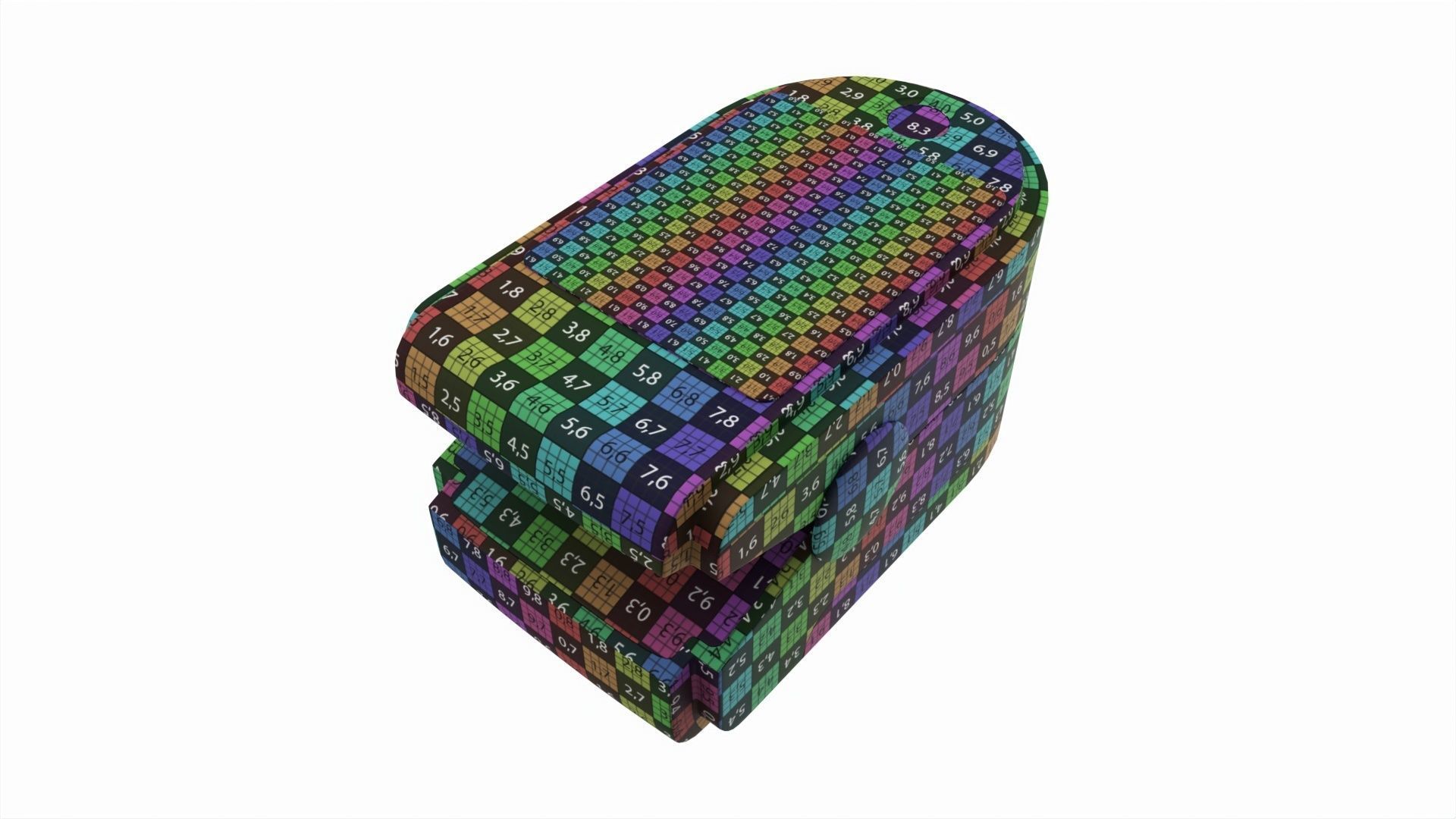 Fingertip Pulse Oximeter 3D model_8