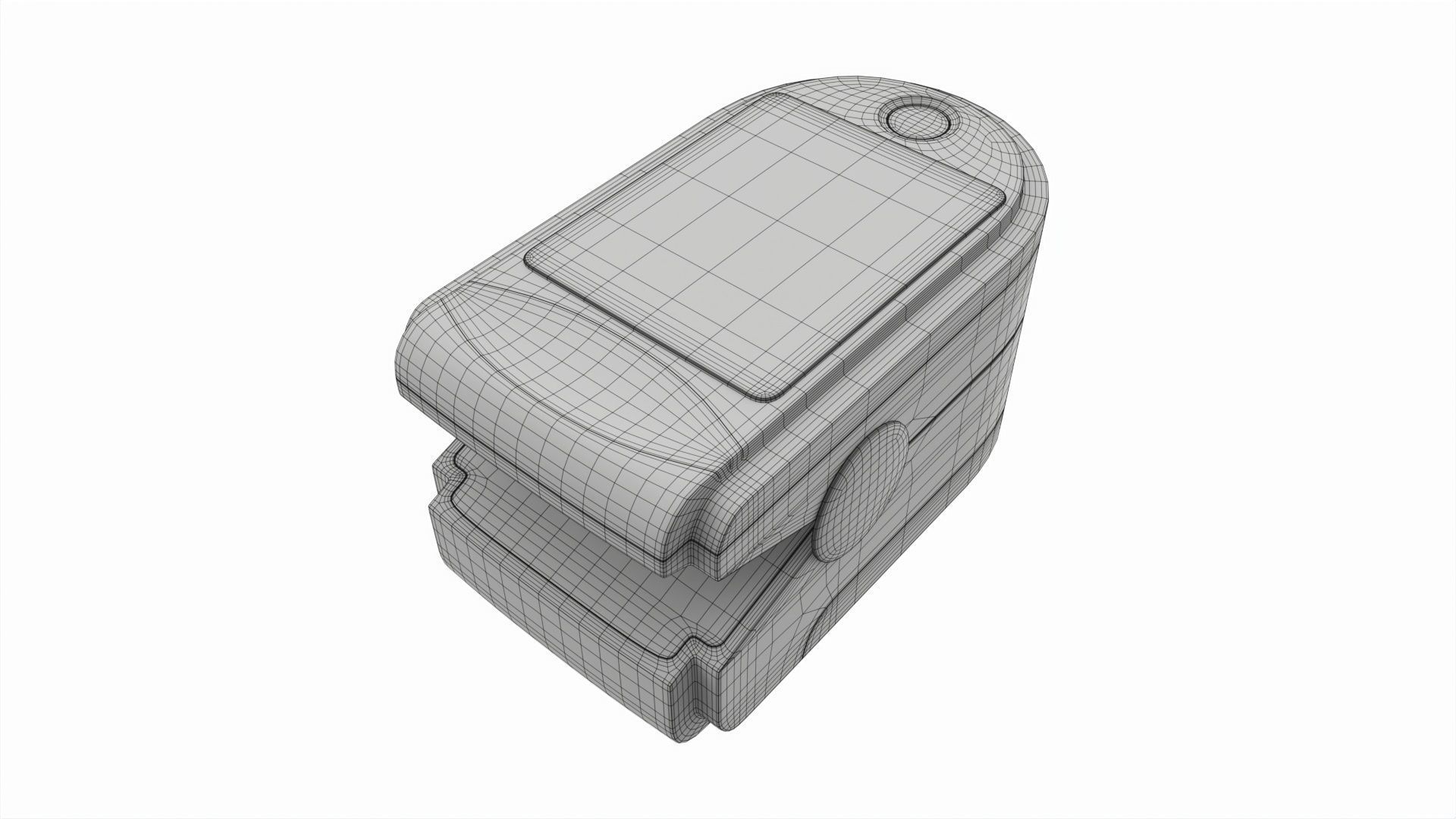 Fingertip Pulse Oximeter 3D model_6