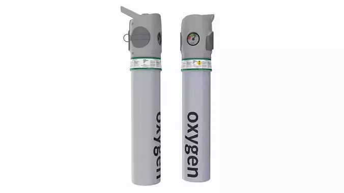 Medical oxygen cylinder