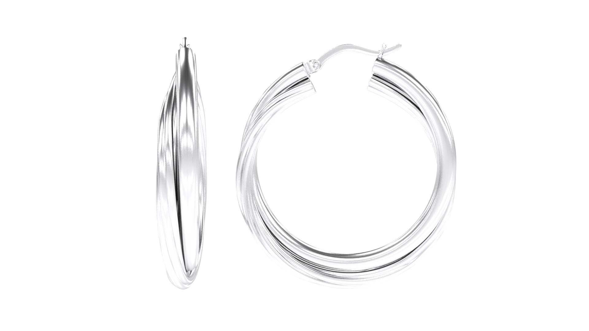 Earring Free 3D model_4