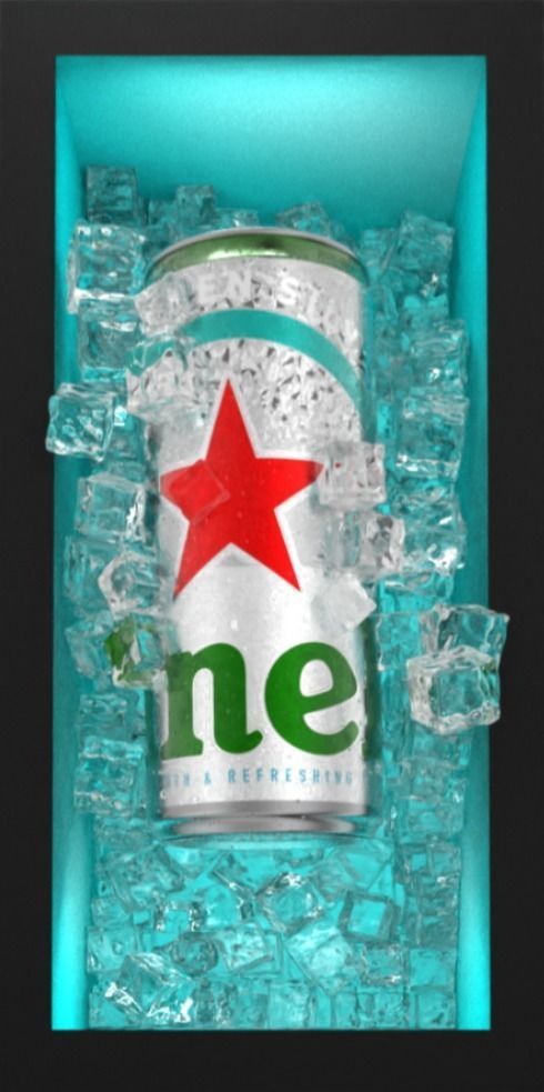 Heineken Silver Can 3D model 3D model_18