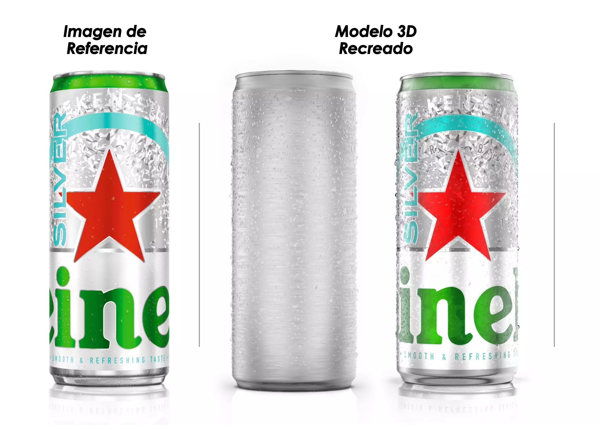 Heineken Silver Can 3D model 3D model_0
