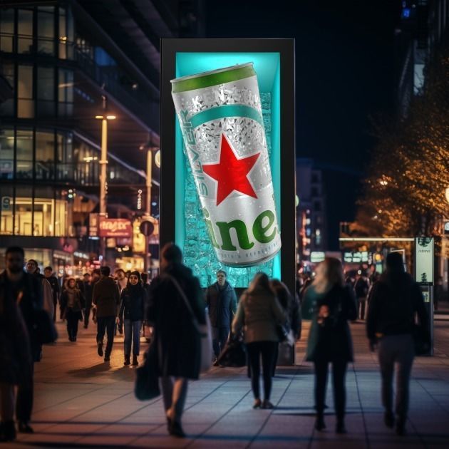 Heineken Silver Can 3D model 3D model_16