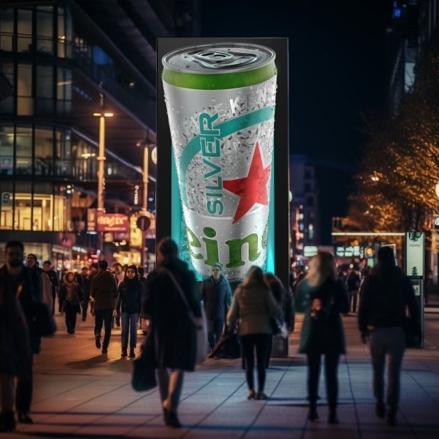 Heineken Silver Can 3D model 3D model_15