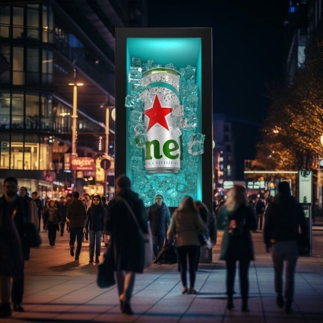 Heineken Silver Can 3D model 3D model_12