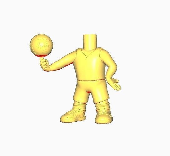 FUNKO POP Basketball Body Player 3D print model