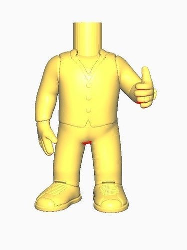 FUNKO POP Suit Man 3D print model