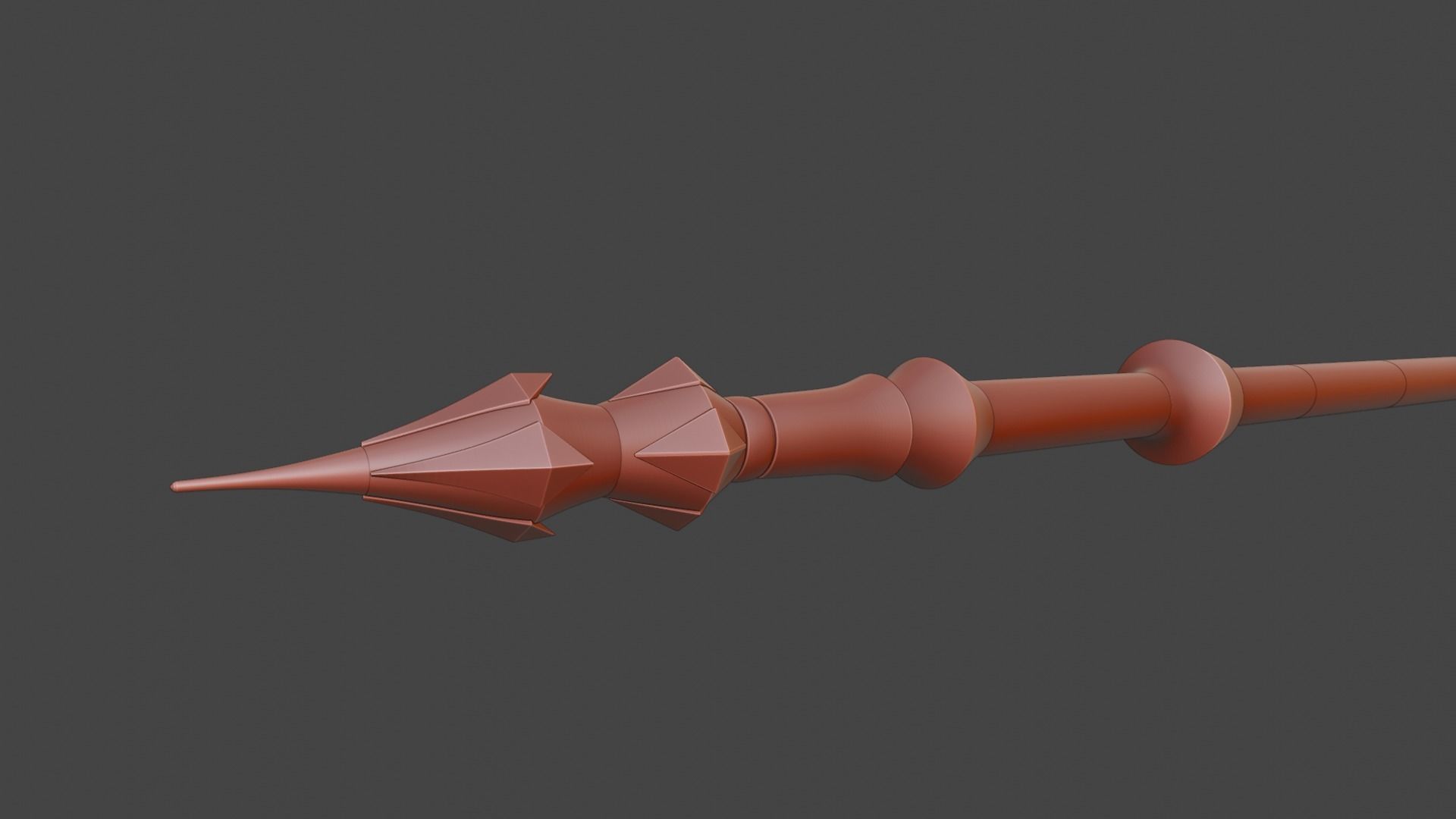 Arlecchino Spear -- Genshin Impact -- 3D Print Ready STL Files 3D print model_8