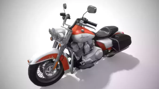 Harly Davidson FLHR Road  King motorcycle