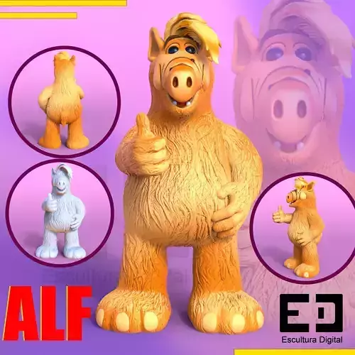 alf - ALF 3D print model