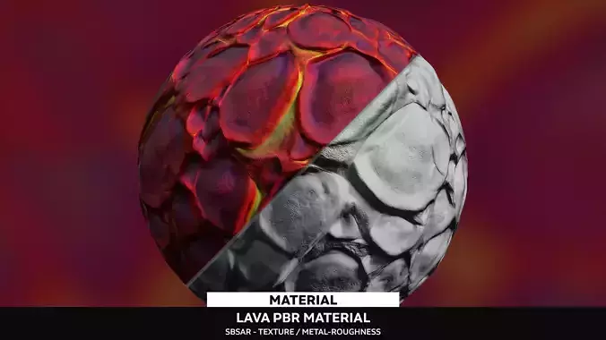 Lava Material - PBR