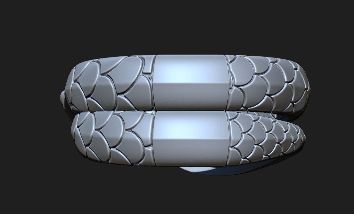 THE DRAGON RING Printable Model 3D print model_14