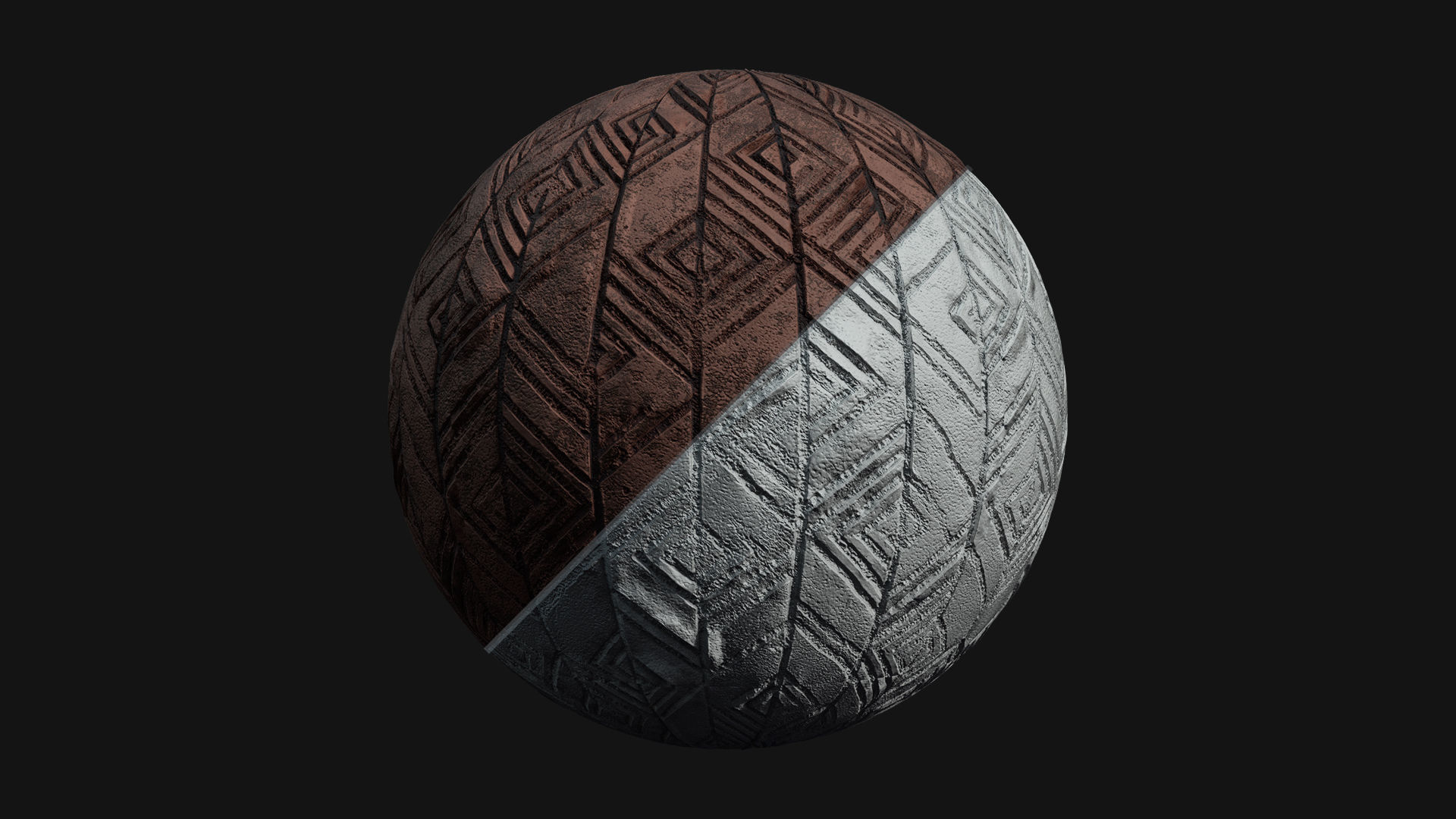 Antique Wall Material - PBR Texture_1
