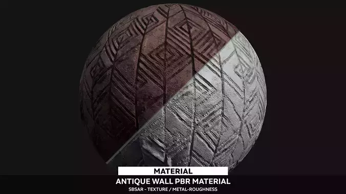 Antique Wall Material - PBR