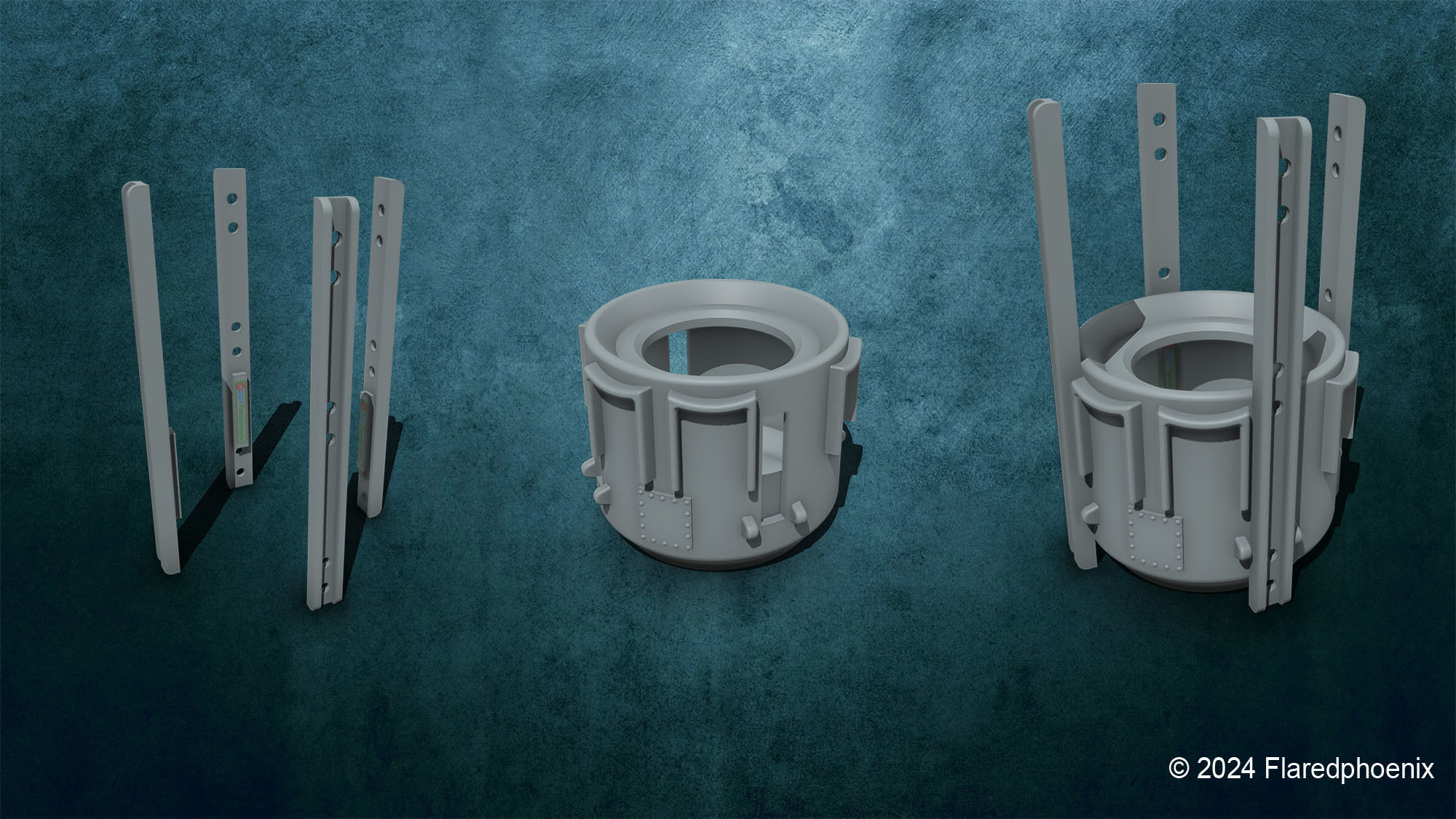 U-Boot Miene zu Typ VII 3D print model_2