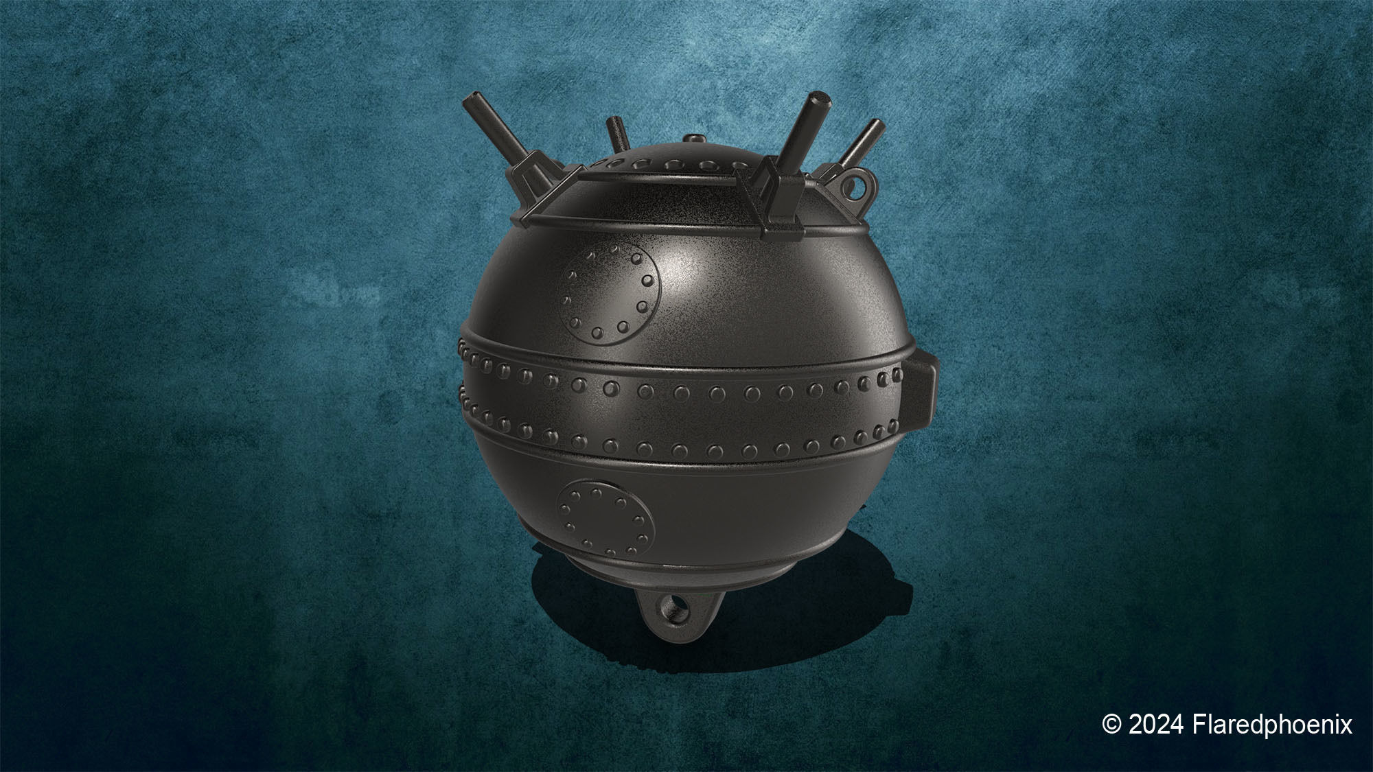 U-Boot Miene zu Typ VII 3D print model_1